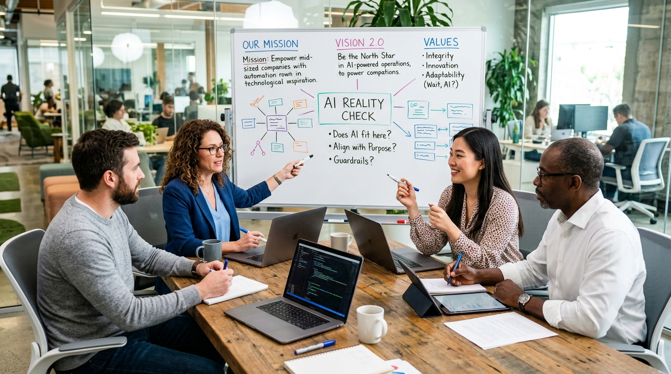 Your Mission, Vision, and Values Need an AI Reality Check
