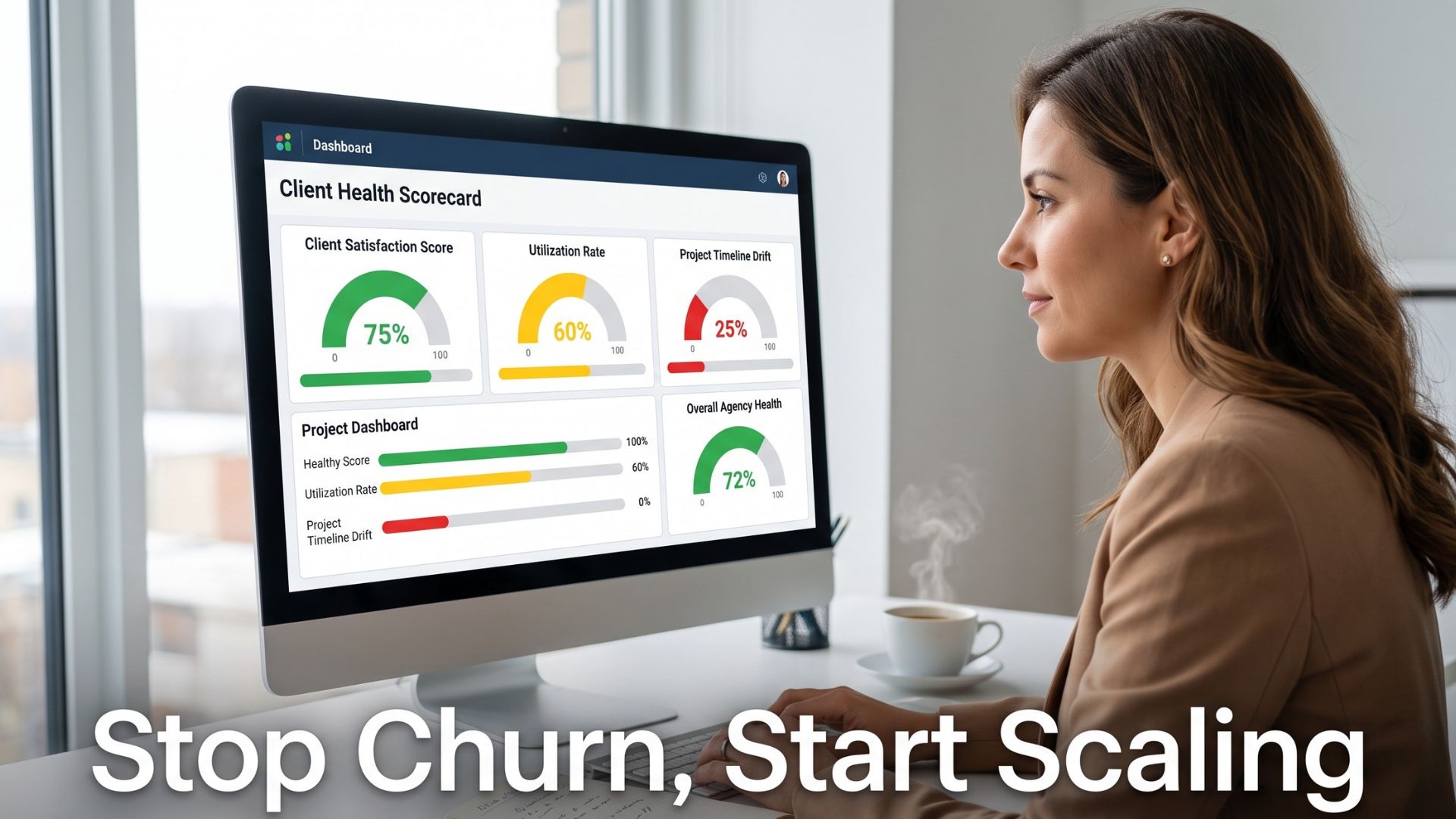 The 12-Element Client Risk Scorecard: Stop Managing Churn by Vibes