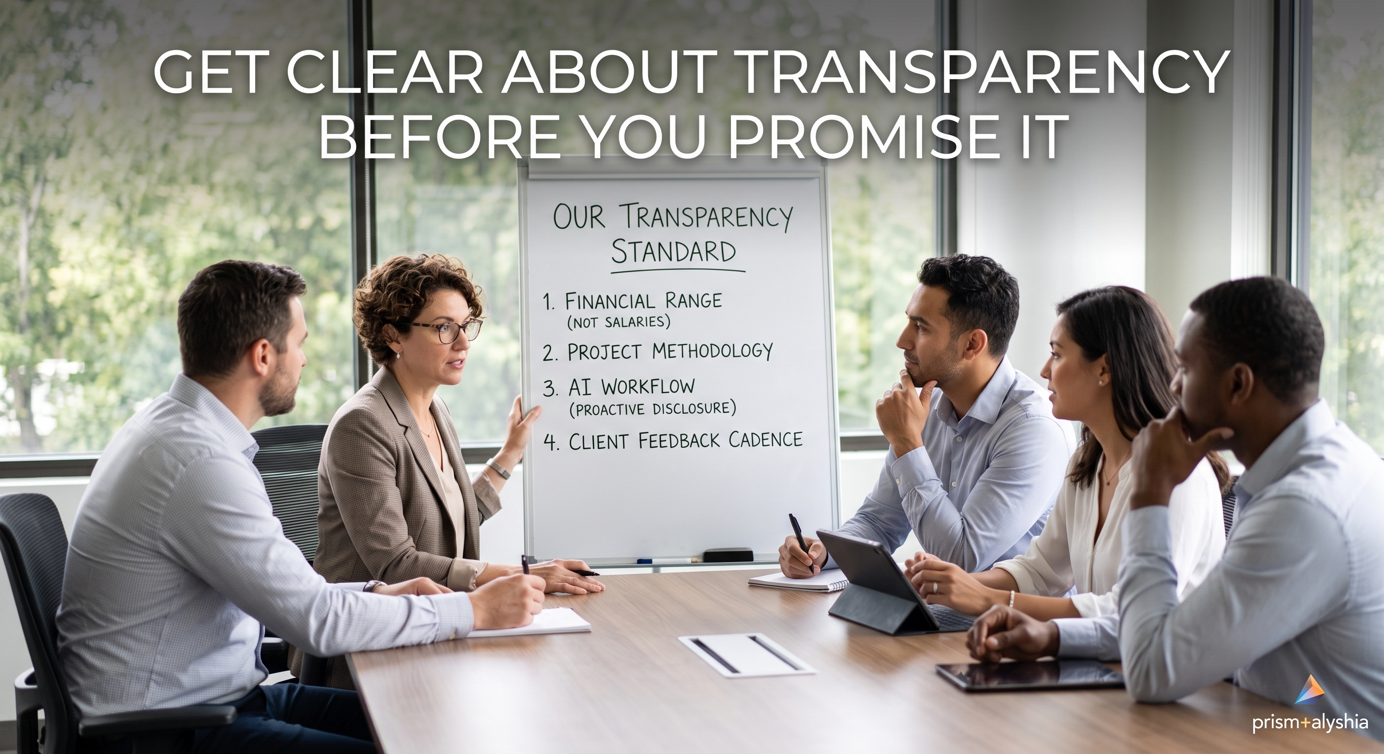 Get Clear About Transparency at Your Organization Before You Promise It